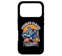 Custodia per iPhone 17 Pro Andres's Garage Hotrod Design auto d'epoca per nome Andres