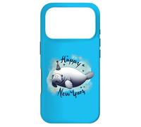 Custodia per iPhone 17 Pro Anello nel nuovo anno con il nostro lamantino "Happy New Years"