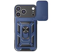 Custodia per iPhone 17 Pro Anello Rotante Magnetico e Copriobiettivo Fotocamera