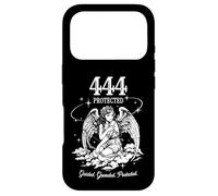 Custodia per iPhone 17 Pro Angelcore Etereo Protetto Numero 444 Estetica Angelcore