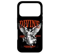 Custodia per iPhone 17 Pro Angelo Divino Celeste Streetwear Bibbia Angelic Heaven