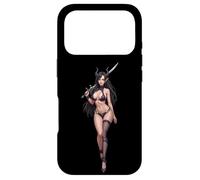 Custodia per iPhone 17 Pro Anime degli Elfi Oscuri Waifu Ecchi Fantasy Art