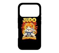 Custodia per iPhone 17 Pro Anime: Il Judo È Il Mio Superpotere - Il Simpatico Gattino