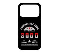 Custodia per iPhone 17 Pro Anno 2000 Compleanno Leggende Vintage Retro Idea Regalo
