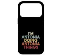 Custodia per iPhone 17 Pro Antonia Name Antonia Personalized Name First Given