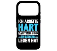 Custodia per iPhone 17 Pro Arbeite Hart Mein Hund Besseres Leben Hat Detti Divertenti
