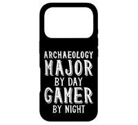 Custodia per iPhone 17 Pro Archaeology Major By Day Gamer By Night Archaeologist Gamer