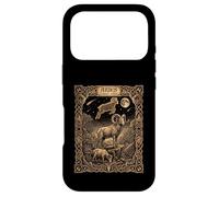 Custodia per iPhone 17 Pro Ariete Zodiac Astrologia Tarocchi Stile Carta