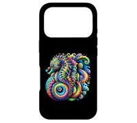 Custodia per iPhone 17 Pro Arte del cavalluccio marino psichedelico I Ecologia oceanica e avvocato della vita marina