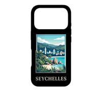 Custodia per iPhone 17 Pro Arte di viaggio sulla spiaggia delle isole tropicali delle Seychelles