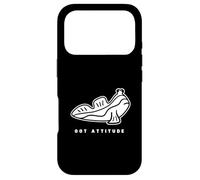 Custodia per iPhone 17 Pro Arte minimalista di un pesce con atteggiamento, Mudskipper