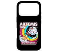 Custodia per iPhone 17 Pro Artemis II 2026 Cute Design for Kids Launch Back to The Moon