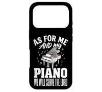Custodia per iPhone 17 Pro As For Me And My Piano We Will Serve The Lord