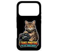 Custodia per iPhone 17 Pro Assistente Fotografo Felino