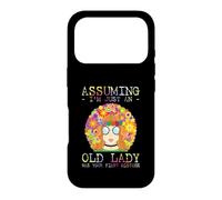 Custodia per iPhone 17 Pro Assuming I'm Just An Old Lady Was Your First Mistake Hippie