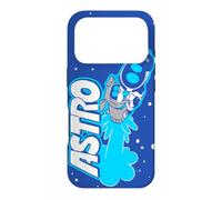 Custodia per iPhone 17 Pro Astro Bot with Dog Rocket Space Exploring Video Game