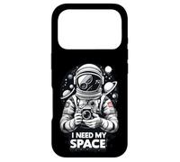 Custodia per iPhone 17 Pro Astronauta come fotografo con la macchina fotografica, ho