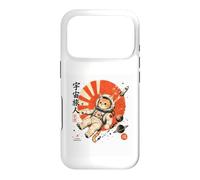 Custodia per iPhone 17 Pro Astronauta giapponese Cosmic Wanderer Space Cat