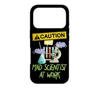 Custodia per iPhone 17 Pro ATTENZIONE Scienziato pazzo al lavoro - Funny Science Scientist's