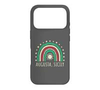 Custodia per iPhone 17 Pro Augusta Sicilia, Italia Bel Arcobaleno Design