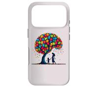 Custodia per iPhone 17 Pro Autism Awareness Autism Mom With Autistic Son Autism Tree
