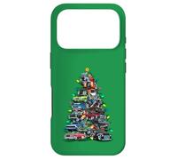 Custodia per iPhone 17 Pro Auto Madness Albero di Natale! Classic Muscle Cars e Hotrods