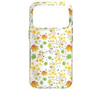 Custodia per iPhone 17 Pro autunno foglia modello per intenso visuale, verde arancione