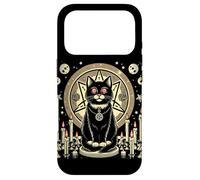 Custodia per iPhone 17 Pro Ave Lucipurr Satanic Baphomet Cat Simbolo occulto