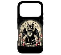 Custodia per iPhone 17 Pro Ave Lucipurr Satanic Baphomet Cat Simbolo occulto