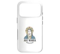 Custodia per iPhone 17 Pro Ave Maria Gratia Plena, latina per Piena di Grazia