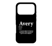 Custodia per iPhone 17 Pro Avery Definizione Divertente Nome Ragazza Regalo di Compleanno Per Avery