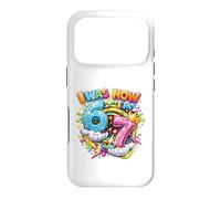 Custodia per iPhone 17 Pro Avevo 6 anni Ora sono 7 Drip Six Seven 7th Birthday Ice Cream Drip