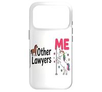 Custodia per iPhone 17 Pro Avvocato Divertente Unicorno Altri Avvocati Io Amante Del