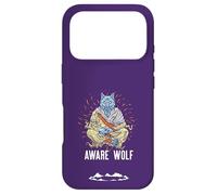 Custodia per iPhone 17 Pro AWARE WOLF - Divertente gioco di parole per meditazione dei lupi