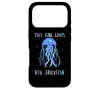 Custodia per iPhone 17 Pro Awesome Cute UnderWater This Girl loves her JellyFish