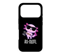 Custodia per iPhone 17 Pro Ax-olotl Divertente gioco di parole Axolotl