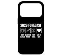Custodia per iPhone 17 Pro Baby Coming Soon 2026 Forecast Baby Shower Funny New Dad Mom