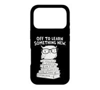 Custodia per iPhone 17 Pro Back to School Wise Owl Learning Student