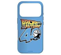 Custodia per iPhone 17 Pro Back To The Future 40th Anniversary Clock Tower Logo