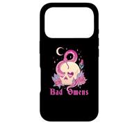 Custodia per iPhone 17 Pro Bad Omens Serpente E Teschio Grunge Goth Donne Bad Presagio