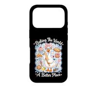 Custodia per iPhone 17 Pro Baking The World A Better Place Cute Goose Pun Bake Design