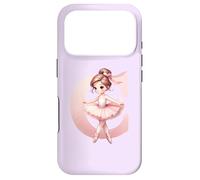 Custodia per iPhone 17 Pro Ballerina Ragazza Danza Nome Prima Lettera C Ragazza Tutu Ballet