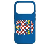 Custodia per iPhone 17 Pro Bandiera della Moravia - Repubblica Ceca
