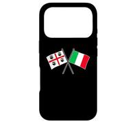 Custodia per iPhone 17 Pro Bandiera della Sardegna Italia attraversata design orgoglio sardo italiano