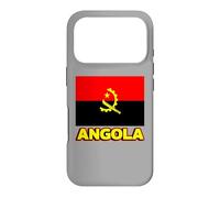 Custodia per iPhone 17 Pro Bandiera dell'Angola Patriottica Uomini Donne Bambini Angola