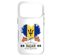 Custodia per iPhone 17 Pro Bandiera delle Barbados, idea per donne e radici di Bajan