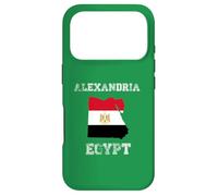 Custodia per iPhone 17 Pro Bandiera dell'Egitto Distressed Alessandria Pride