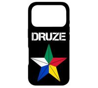 Custodia per iPhone 17 Pro Bandiera Drusen, Al Muwahhidun, Druzen stella simbolo bandiera Druze