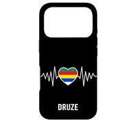 Custodia per iPhone 17 Pro Bandiera Drusen, Al Muwahhidun, Druzen stella simbolo bandiera Druze