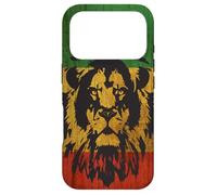 Custodia per iPhone 17 Pro Bandiera Rasta Reggae Lion Giamaica per amante dei rastafari